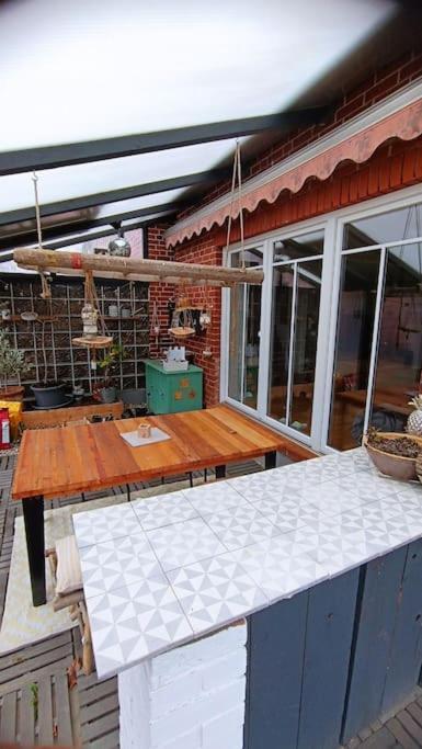Gemuetliche Souterrain Wohnung Lüneburg Kültér fotó